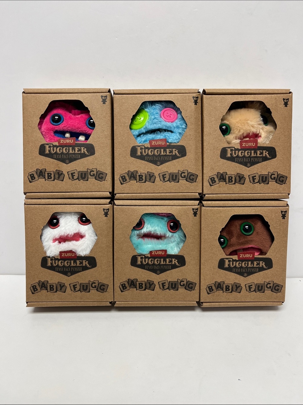 ZURU Baby Fuggler Plush Toy Series 4 - Multi Color Assortment